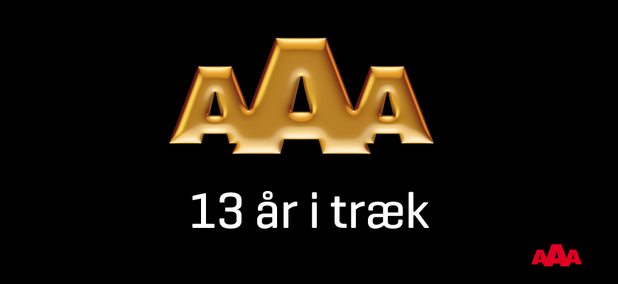 Guld i økonomi rating 13 år i træk