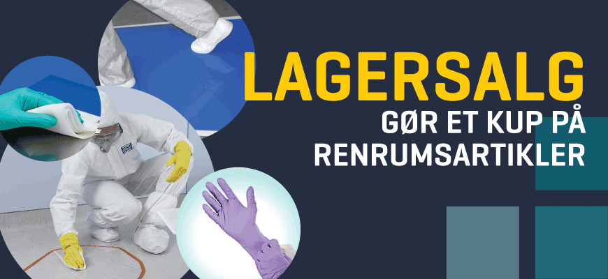 Julesalg af renrumsartikler 